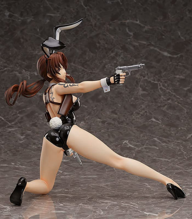 FREEing BLACK LAGOON Revy Bare Leg Bunny Ver. 1/4 scale PVC Figure F51082 NEW_3