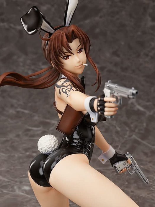 FREEing BLACK LAGOON Revy Bare Leg Bunny Ver. 1/4 scale PVC Figure F51082 NEW_4