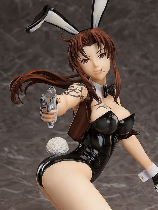 FREEing BLACK LAGOON Revy Bare Leg Bunny Ver. 1/4 scale PVC Figure F51082 NEW_5