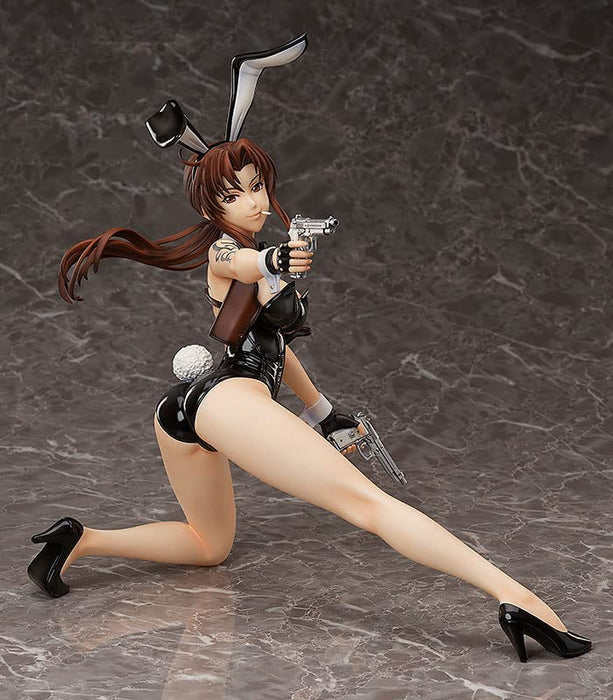FREEing BLACK LAGOON Revy Bare Leg Bunny Ver. 1/4 scale PVC Figure F51082 NEW_6