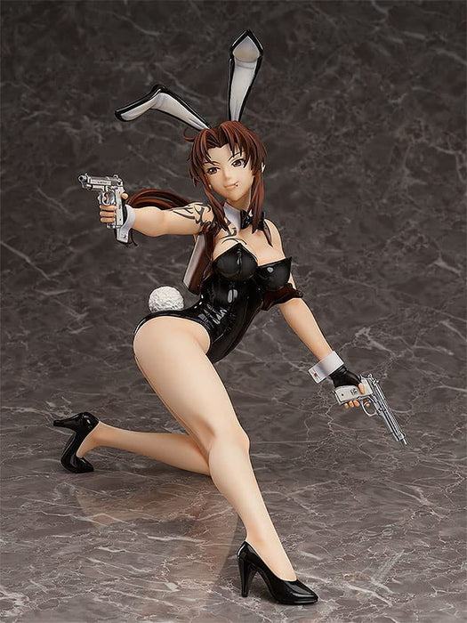 FREEing BLACK LAGOON Revy Bare Leg Bunny Ver. 1/4 scale PVC Figure F51082 NEW_7