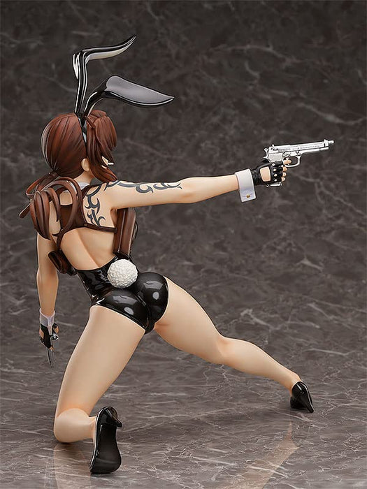 FREEing BLACK LAGOON Revy Bare Leg Bunny Ver. 1/4 scale PVC Figure F51082 NEW_9