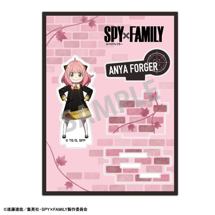 Kamiojapan TV Anime SPYxFAMILY Anya Forger Acrylic Stand 135x100x3mm 207199 NEW_1