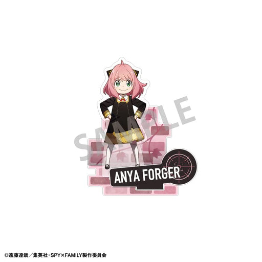 Kamiojapan TV Anime SPYxFAMILY Anya Forger Acrylic Stand 135x100x3mm 207199 NEW_2