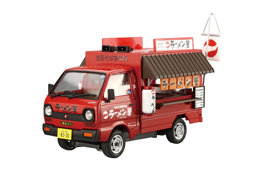 AOSHIMA 1/24 Mobile Sales Series No.10 Ramen Shop Plastic Model car Ra-men NEW_1