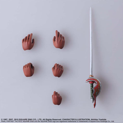 Final Fantasy Tactics Bring Arts Ramza Beoulve PVC Action Figure W67xD45xH145mm_2