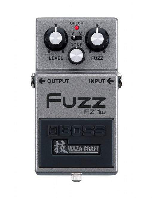 Boss FZ-1W Fuzz Waza Craft Guitar Effects Pedal Made in Japan Gray & Black NEW_1