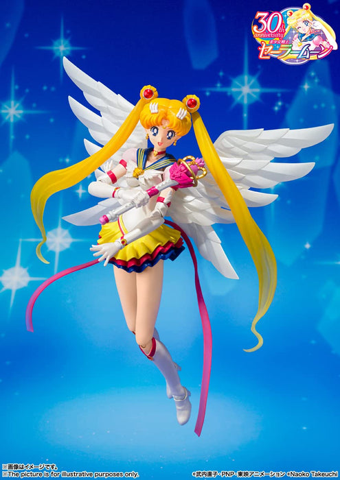 S.H.Figuarts Sailor Moon Eternal Sailor Moon 135mm ABS&PVC Figure BAS62982 NEW_1