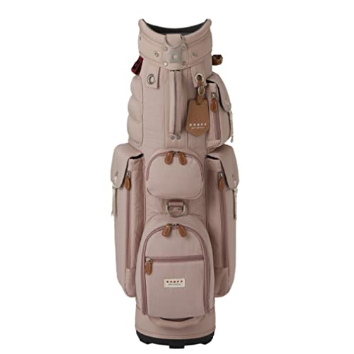 ONOFF Golf Ladies Cart Caddy Bag LOGO RIBBON 8.5 x 46 in 2.5kg Dusty Pink OB0722_2