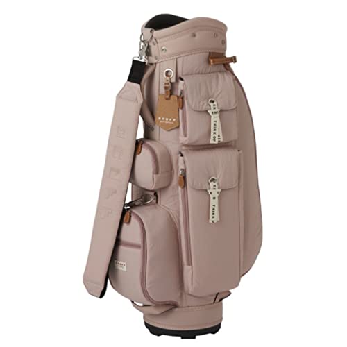 ONOFF Golf Ladies Cart Caddy Bag LOGO RIBBON 8.5 x 46 in 2.5kg Dusty Pink OB0722_5