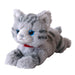 SUN LEMON Kneeling Cat Plush Toy SS 13x7.5x26.6cm ‎P-8012 Polyester Real Doll_1