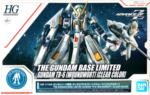 HG 1/144 Gundam Base Limited Gundam TR-6 Wound Wart Clear Color Model Kit NEW_1