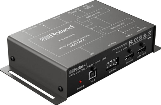 Roland Video Lighting Converter VC-1-DMX Automatically generate lighting effects_1
