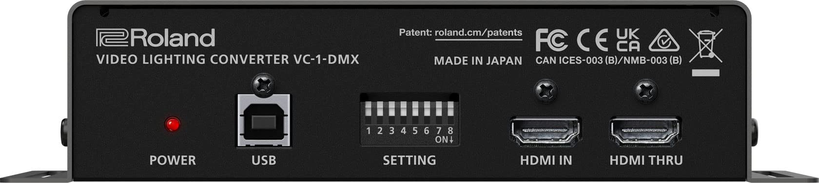 Roland Video Lighting Converter VC-1-DMX Automatically generate lighting effects_2