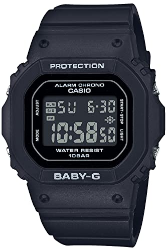 CASIO Watch BABY-G BGD-565-1JF Ladies Black Stopwatch Timer Multi Alarm NEW_1