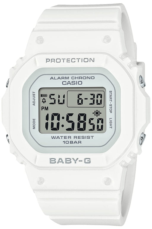 CASIO Baby-G BGD-565-7JF Women's Watch White Compact Size Digital Stopwatch NEW_1