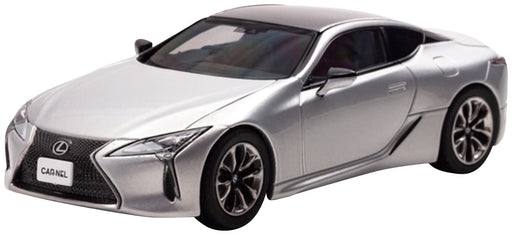 CARNEL 1/43 LEXUS LC500 (URZ100) 2017 Sonic Silver CN431705 Diecast Model Car_1