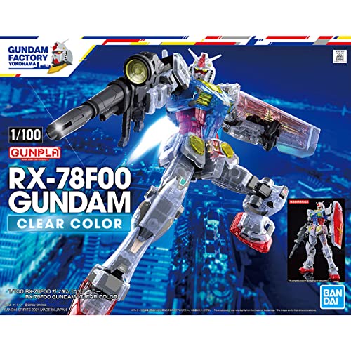 1/100 GUNDAM RX-78F00 Clear Color Gunpla Model Kit Gundam Factory Yokohama Ltd._1