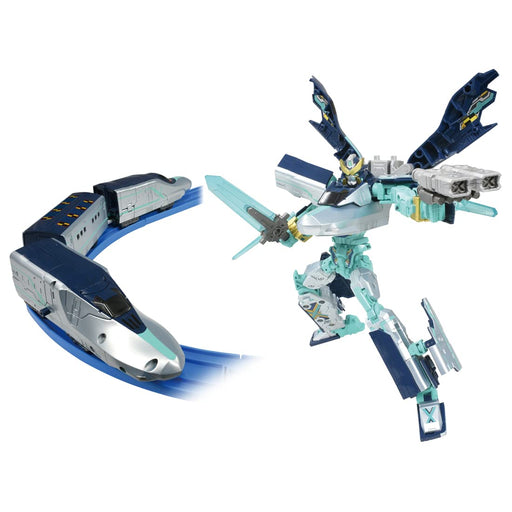 TAKARA TOMY PLARAIL Shinkansen Deformed Robo SHINKALION Z ALFA-X Action Figure_1