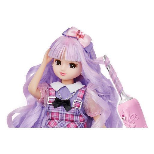 TAKARA TOMY LICCA Doll Rainbow Kyun Curl Licca Fashion Doll w/hair curler NEW_1