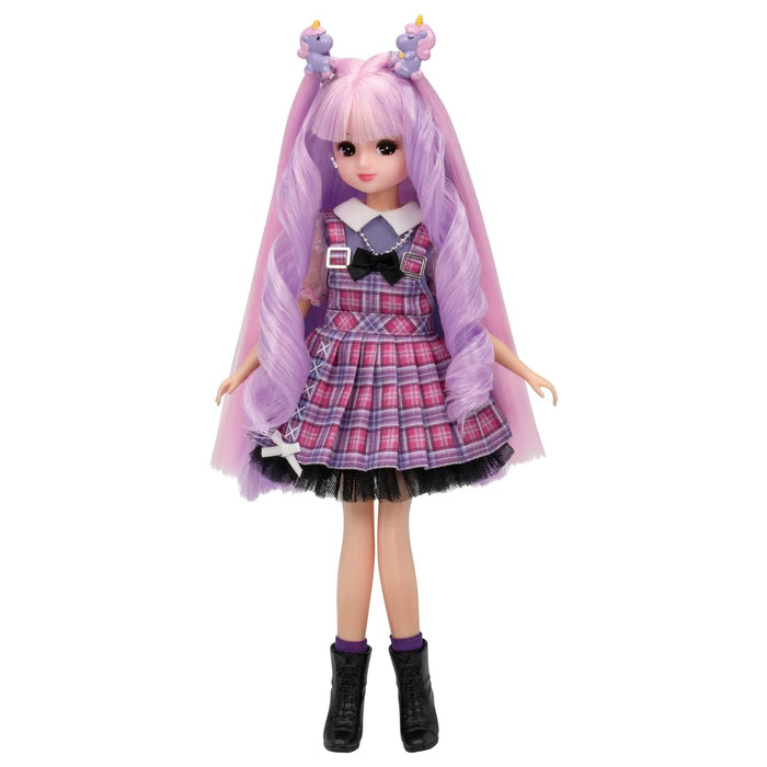 TAKARA TOMY LICCA Doll Rainbow Kyun Curl Licca Fashion Doll w/hair curler NEW_9