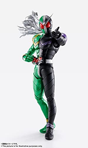 Kamen Rider W Cyclone Joker Fuuto PI Animation Memorial Action Figure BAS63759_2