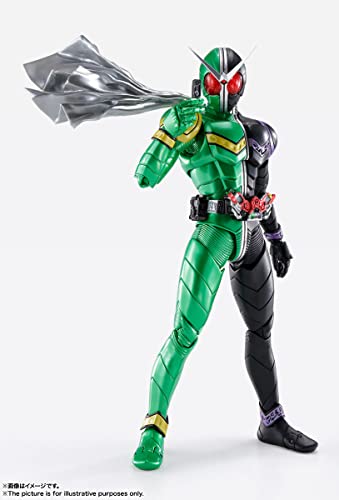 Kamen Rider W Cyclone Joker Fuuto PI Animation Memorial Action Figure BAS63759_3