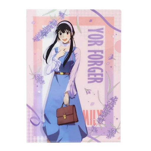 SPYxFAMILY A4 Single Clear File Yoru Forger Link Code 220x310mm Made in Japan_1