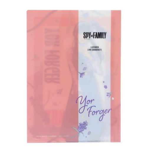 SPYxFAMILY A4 Single Clear File Yoru Forger Link Code 220x310mm Made in Japan_2