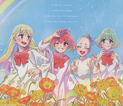 [CD] TV Anime Healer Girl OP/ED Feel You, Heal You / Believe like Singing. NEW_2