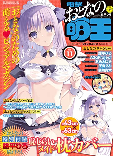Dengeki Otona no Moeoh Vol.11 w/Bonus Item (Magazine) Moeoh Special edition NEW_1