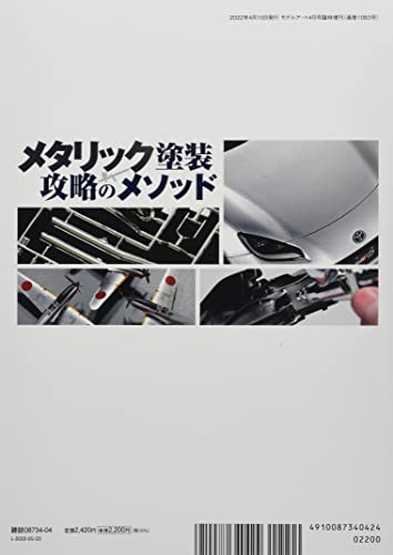 Model Art Extra Number Methods of Metallic Painting (Magazine) NEW from Japan_2