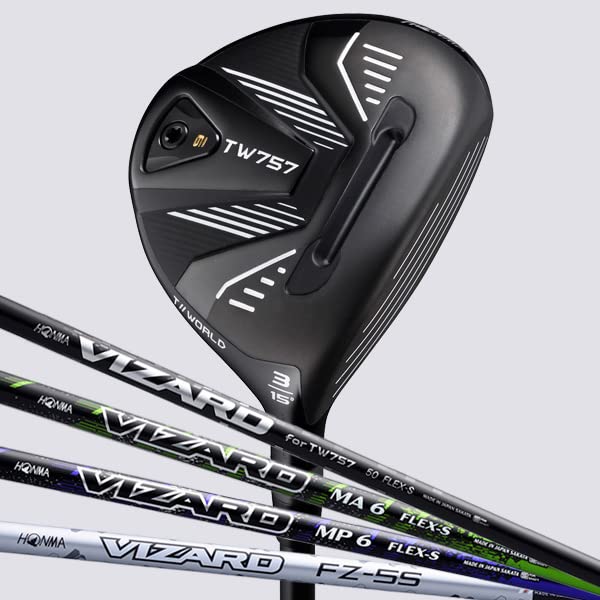 Honma Golf Fairway Wood T//WORLD TW757 FW VIZARD Loft : 21 #7 Flex:R NEW_2
