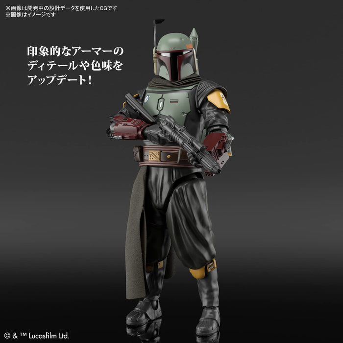 BANDAI STAR WARS : The Mandalorian Boba Fett 1/12 Plastic Model Kit ‎2607743 NEW_2