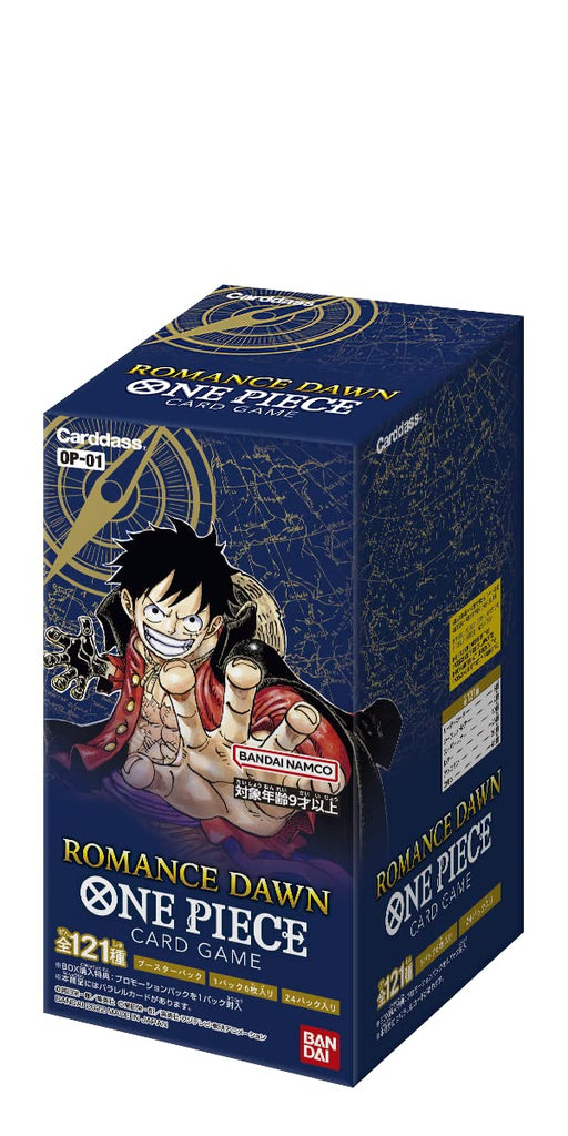 BANDAI ONE PIECE card game ROMANCE DAWN OP-01 BOX booster pack 6cards x 24packs_1