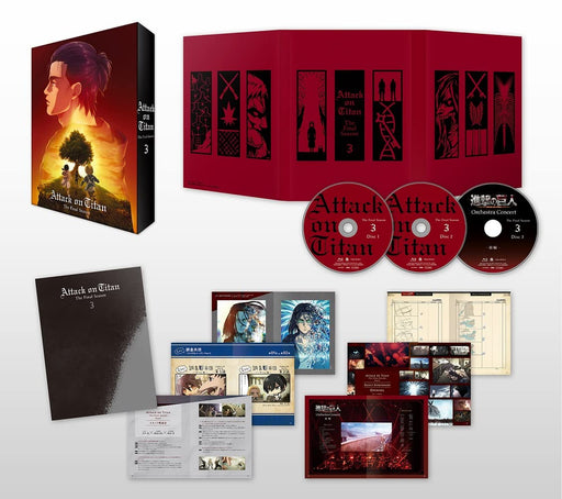 Attack on Titan The Final Season Vol.3 Ltd/ed. Blu-ray+Booklet PCXG-60103 NEW_1