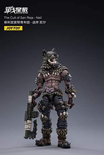 JOYTOY The Cult of San Reja Neil 1/18 PVC&ABS Painted Action Figure 105mm NEW_5