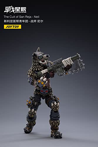 JOYTOY The Cult of San Reja Neil 1/18 PVC&ABS Painted Action Figure 105mm NEW_7