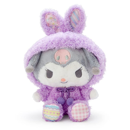 Sanrio Kuromi fluffy plush Doll Easter 857491 Purple Polyester 17x14x29cm NEW_1