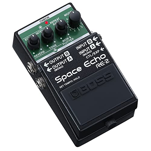 Boss RE-2 Space Echo Guitar Effects Pedal Echo Delay Reverb Genuine Products NEW_1
