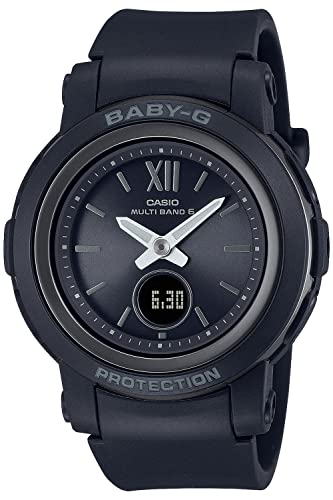 CASIO Watch BABY-G Radio Solar BGA-2900-1AJF Ladies Black World Time NEW_1