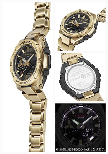 CASIO G-SHOCK G-STEEL GST-B500GD-9AJF Men's Watch Bluetooth Gold NEW from Japan_2