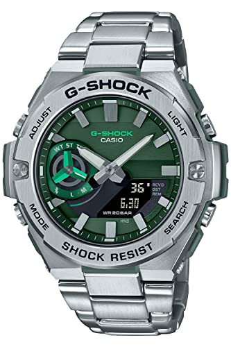 CASIO Watch G-SHOCK G-Steel Bluetooth GST-B500AD-3AJF Men's Silver NEW_1