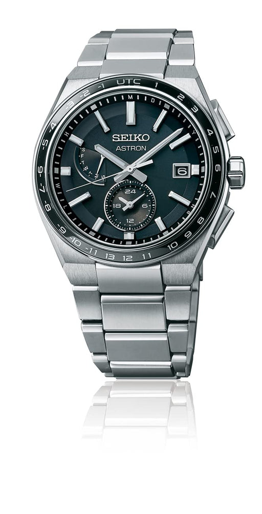 SEIKO Astron NEXTER SBXY039 Solar Radio Men's Watch Full Auto Calendar Silver_2