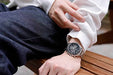 Seiko Selection SBPY167 Panda Black Dial Solar Analog Chronograph Men Watch NEW_3