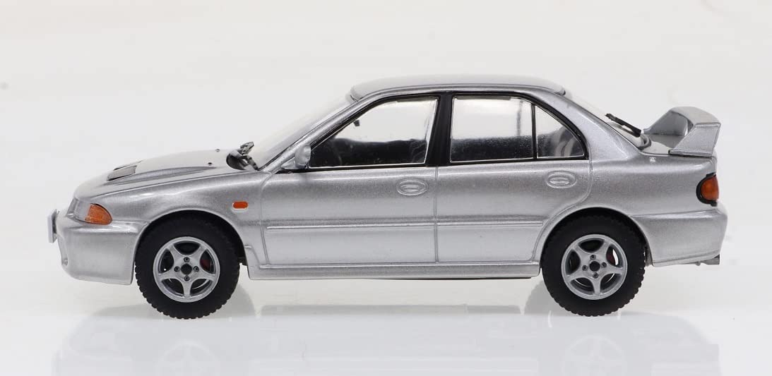 FIRST:43 1/43 MITSUBISHI LANCER Evo.1 1992 Silver F43-162 Diecast Model Car NEW_3