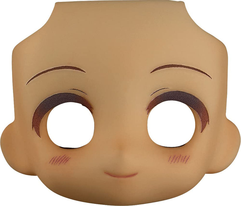 Nendoroid Doll Customizable Face Plate 01 (Cinnamon) Painted Plastic Doll Parts_1