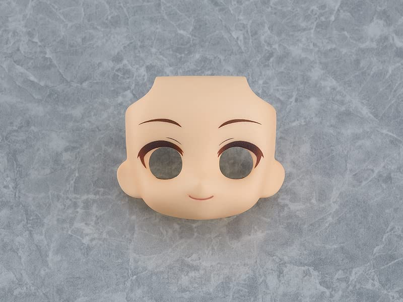 Nendoroid Doll Customizable Face Plate 02 (Almond Milk) Painted Doll Parts NEW_2
