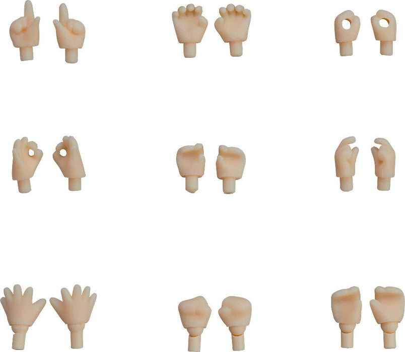 Nendoroid Doll: Hand Parts Set (Almond Milk) Painted Plastic Doll Parts Resale_1
