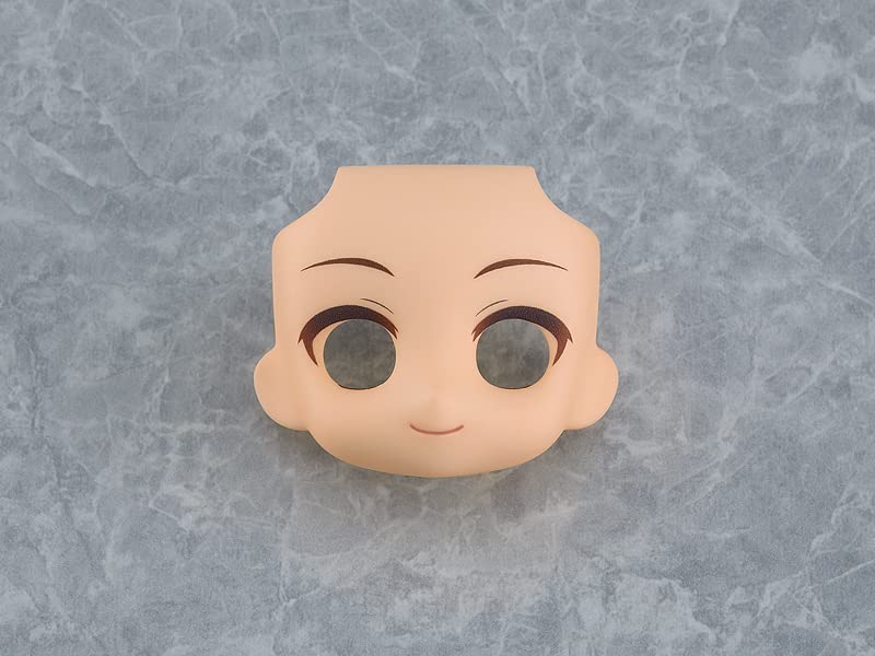 Nendoroid Doll Customizable Face Plate 02 (Peach) Painted Plastic Doll Parts NEW_2